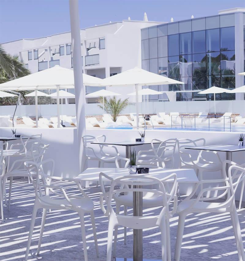 Blanco Hotel Formentera Es Pujols Eksteriør bilde